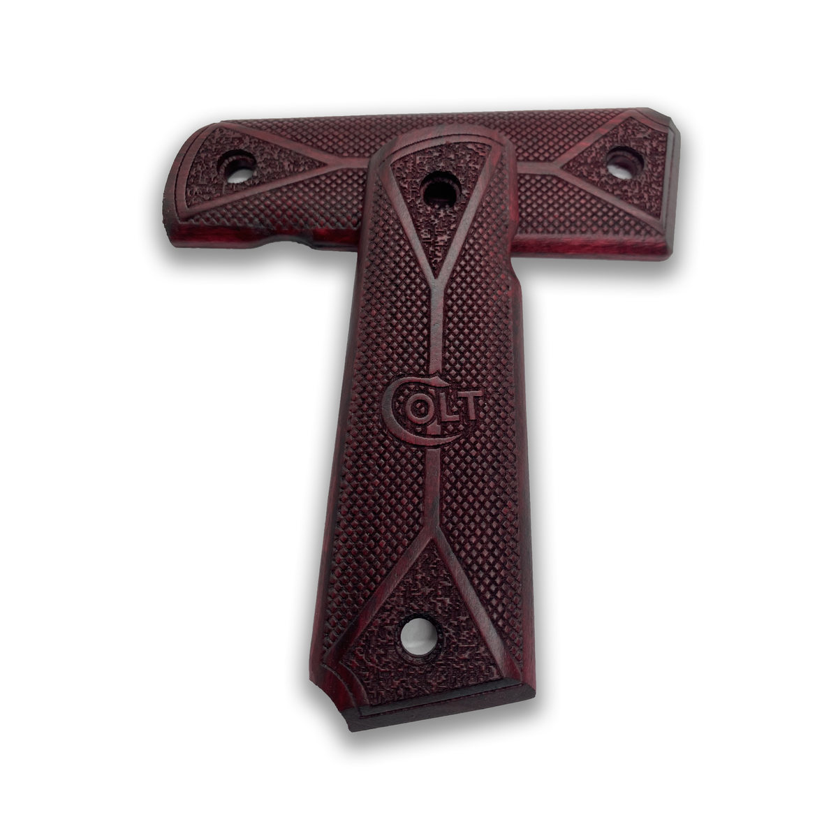 Poignées ZIB GRIPS Pour Colt 1911 (Government/Commander) - Bois De Hêtre