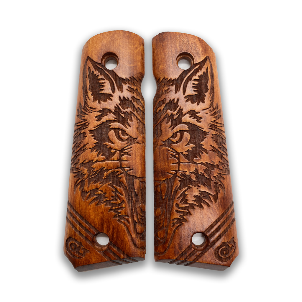 Colt 1911 Pistol Grip Handmade From Walnut Wood Ars.48