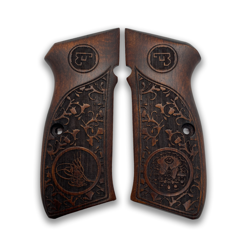 ZIB GRIPS CZ-75 Pistol Grip Handmade From Walnut Wood Ars.050