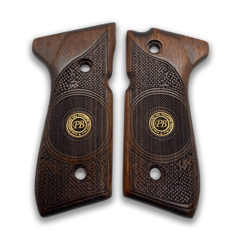 ZIB GRIPS Beretta 92-F Pistol Grip Handmade From Walnut Wood Ars.048