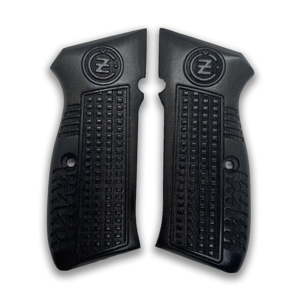 thumbnail image 2 of ZIB GRIPS Handmade Wood Grips For CZ-75 Full Size, CZ85, 75B, SP-01 | Ars.055 Beechwood 2 of 4