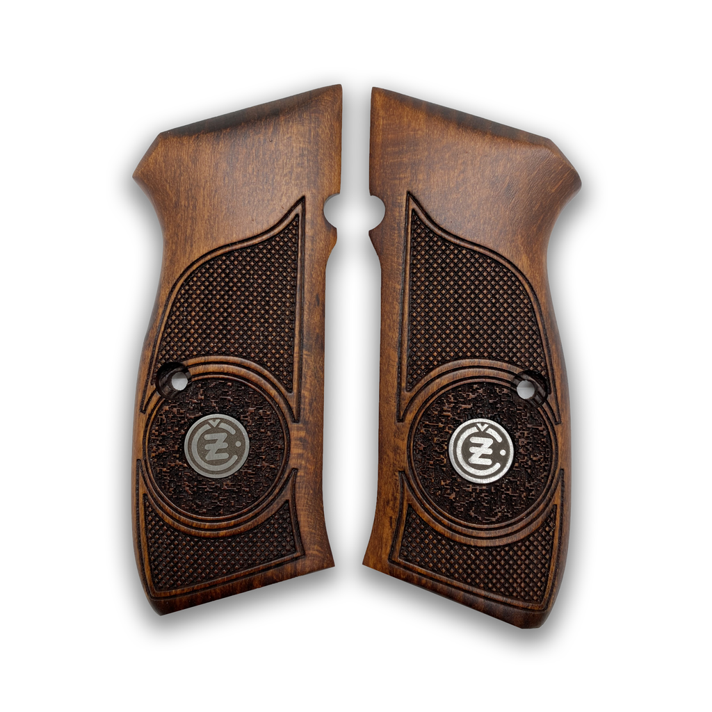 ZIB GRIPS CZ-75 Pistol Grip Handmade From Walnut Wood Ars.022