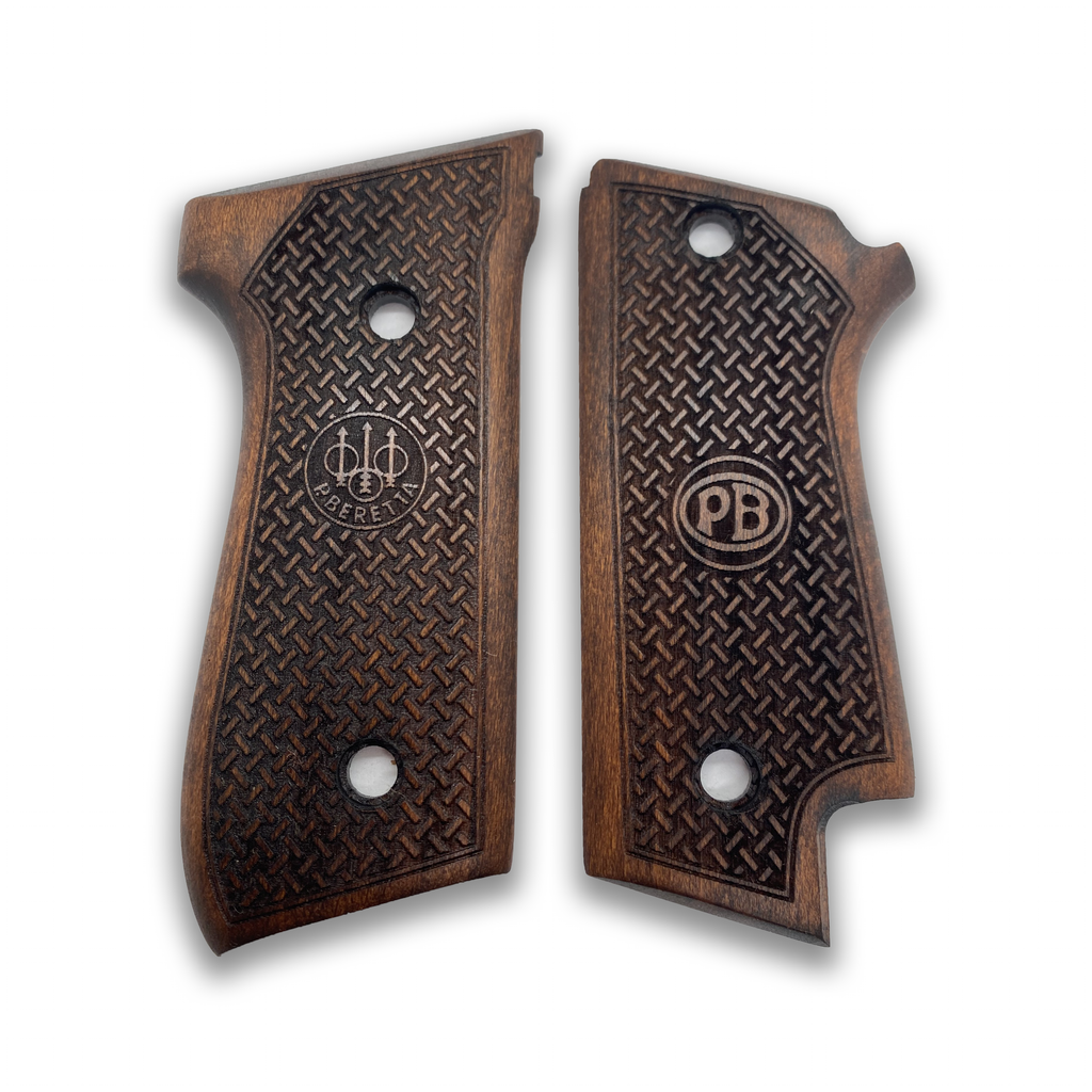 ZIB GRIPS Beretta 92S Pistol Grip Handmade From Walnut Wood Ars.06