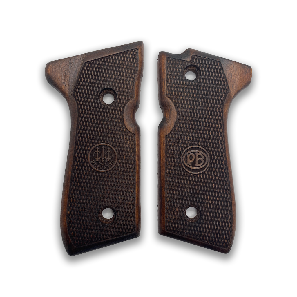 ZIB GRIPS Beretta 92-F Pistol Grip Handmade From Walnut Wood Ars.021