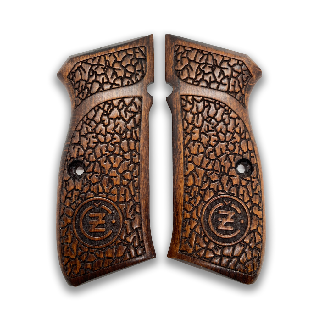 ZIB GRIPS CZ-75 Pistol Grip Handmade From Walnut Wood Ars.03