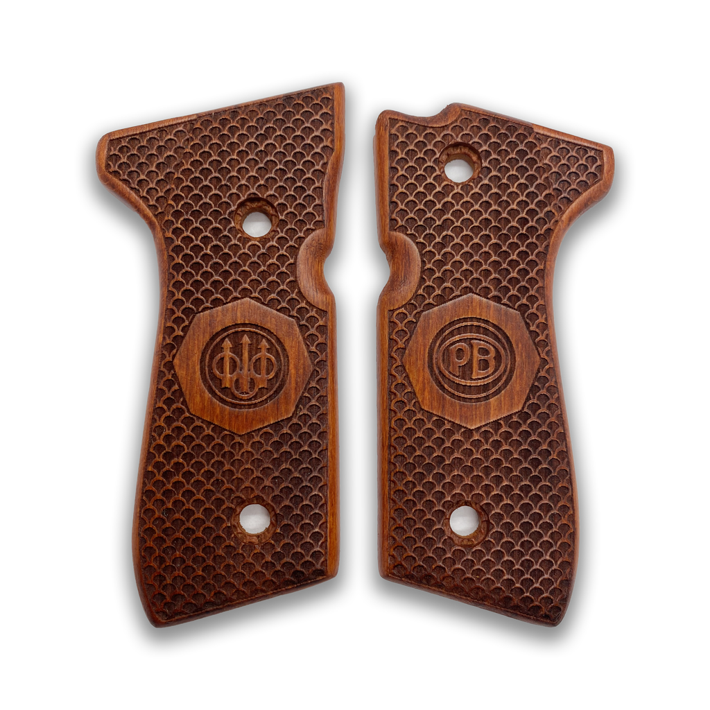 ZIB GRIPS Beretta 92-F Pistol Grip Handmade From Walnut Wood Ars.034