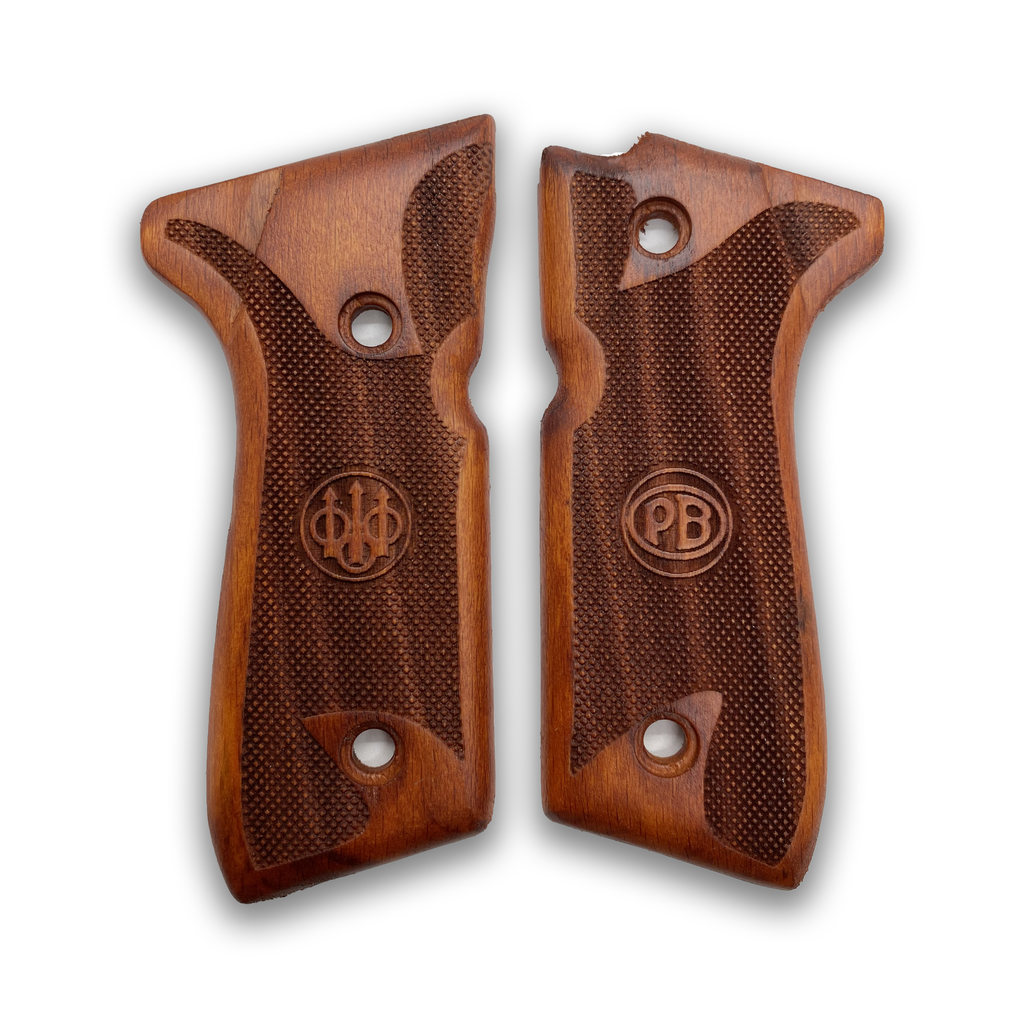 ZIB GRIPS Beretta 92-F Pistol Grip Handmade From Walnut Wood Ars.036