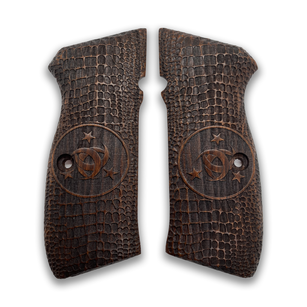 ZIB GRIPS CZ-75 Pistol Grip Handmade From Walnut Wood Ars.066