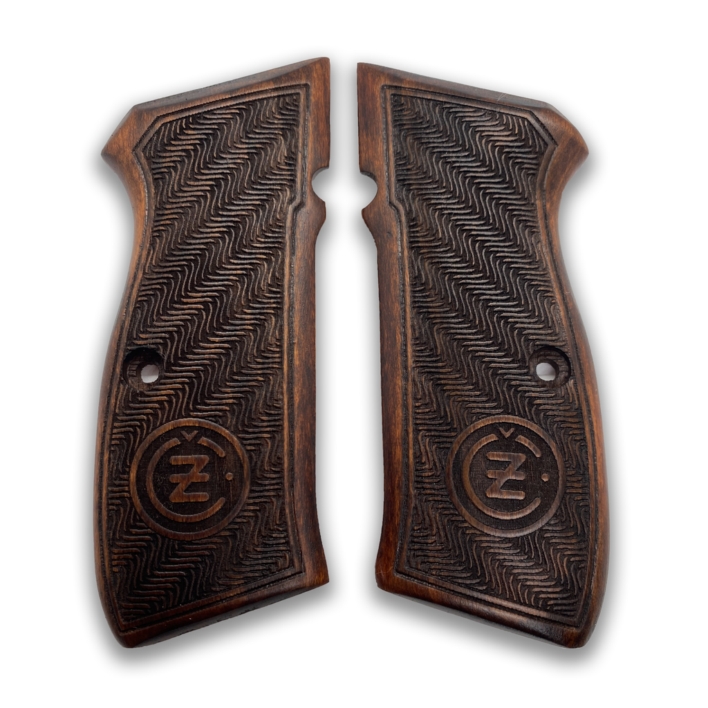 ZIB GRIPS CZ-75 Pistol Grip Handmade From Walnut Wood Ars.041