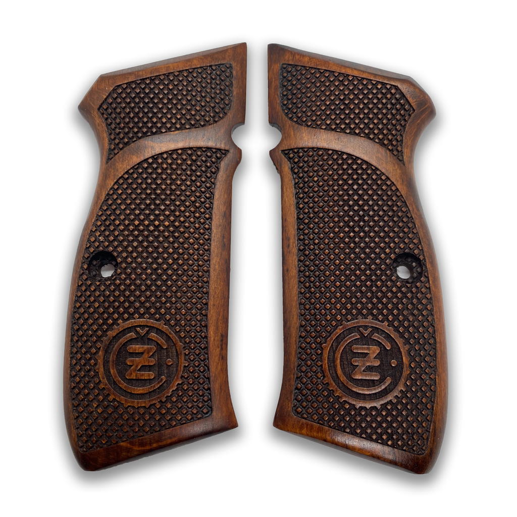 ZIB GRIPS CZ-75 Pistol Grip Handmade From Walnut Wood Ars.059