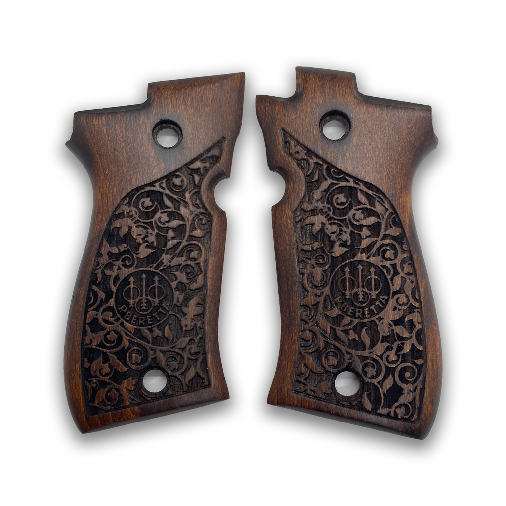 ZIB GRIPS Beretta F 81 Pistol Grip Handmade From Walnut Wood Ars.03