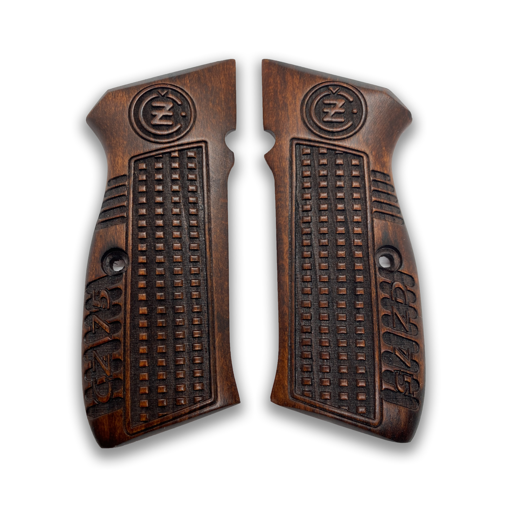 ZIB GRIPS CZ-75 Pistol Grip Handmade From Walnut Wood Ars.068