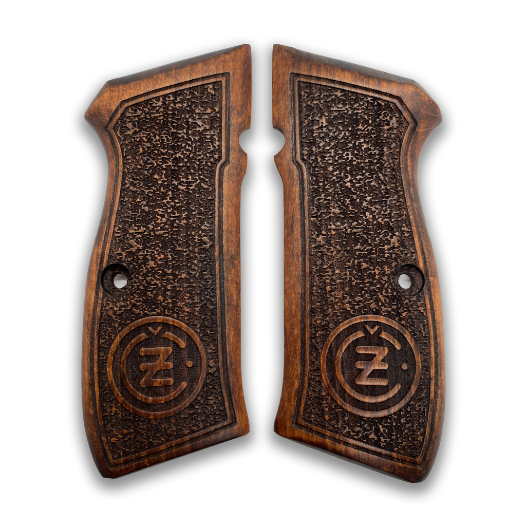 ZIB GRIPS CZ-75 Pistol Grip Handmade From Walnut Wood Ars.039