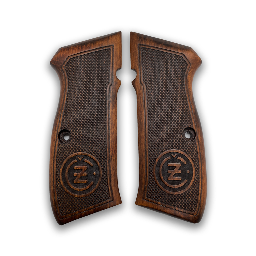 ZIB GRIPS CZ-75 Pistol Grip Handmade From Walnut Wood Ars.065