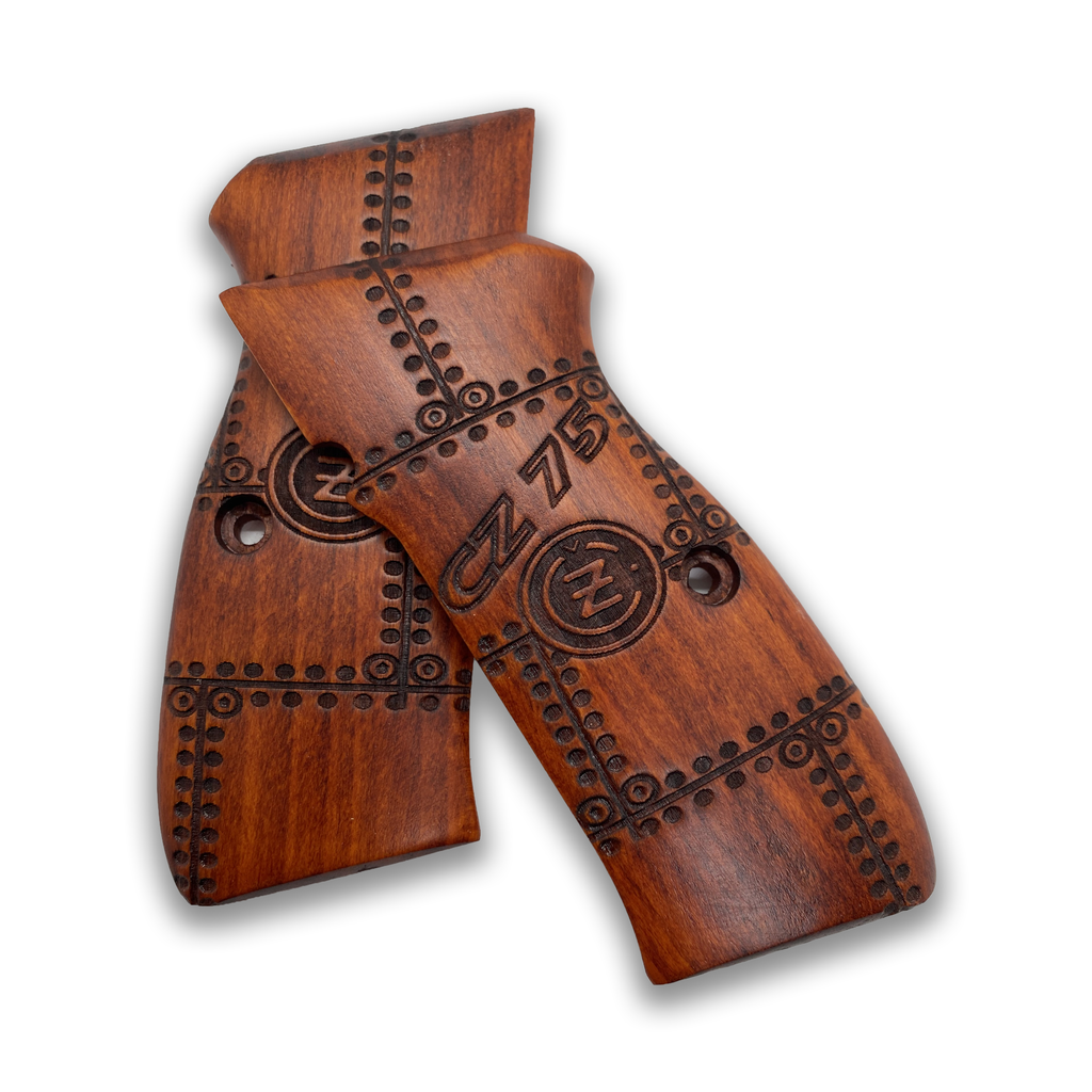 ZIB GRIPS CZ-75 Handcrafted Walnut Pistol Grip Ars.054