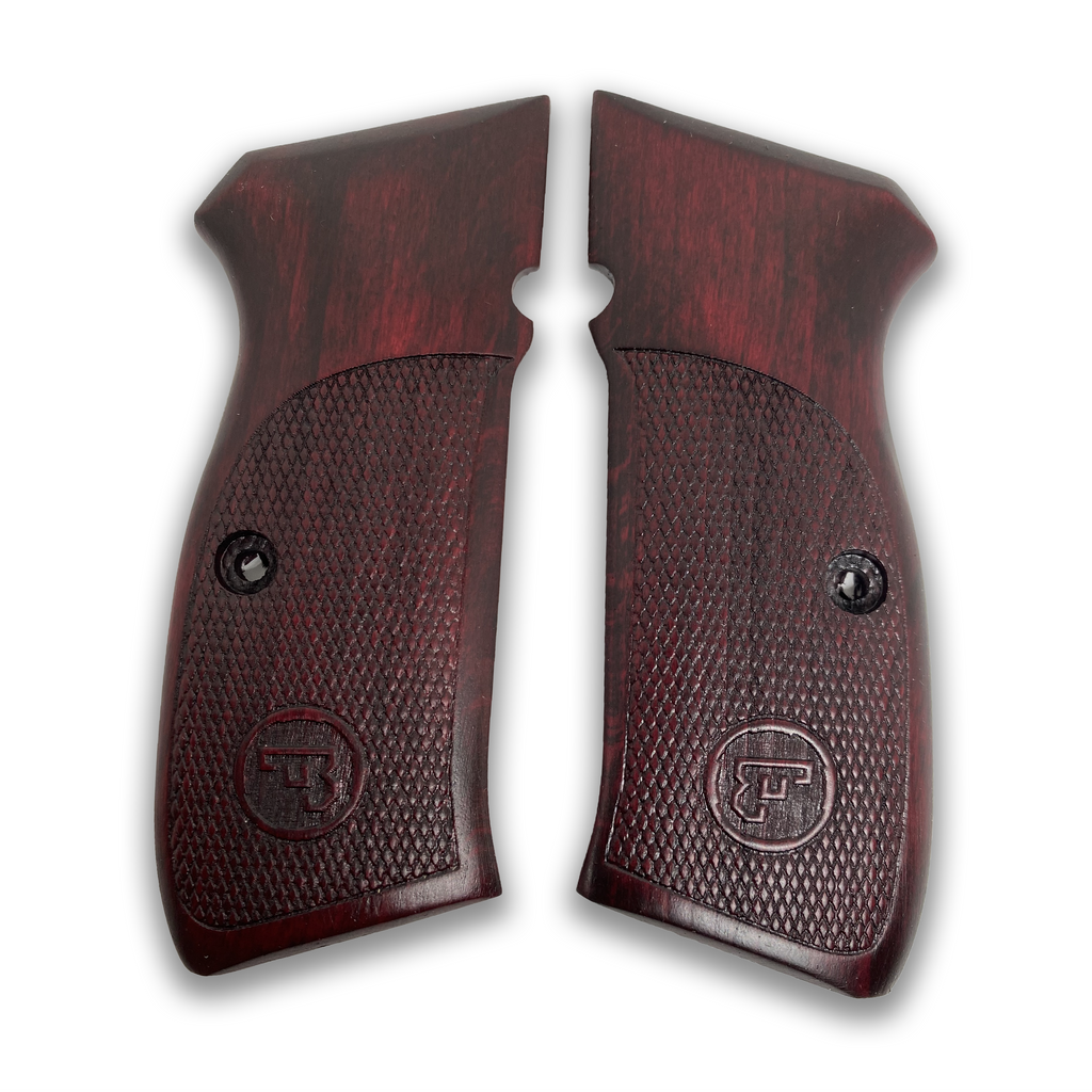 ZIB GRIPS CZ-75 Pistol Grip Handmade From Walnut Wood Ars.070