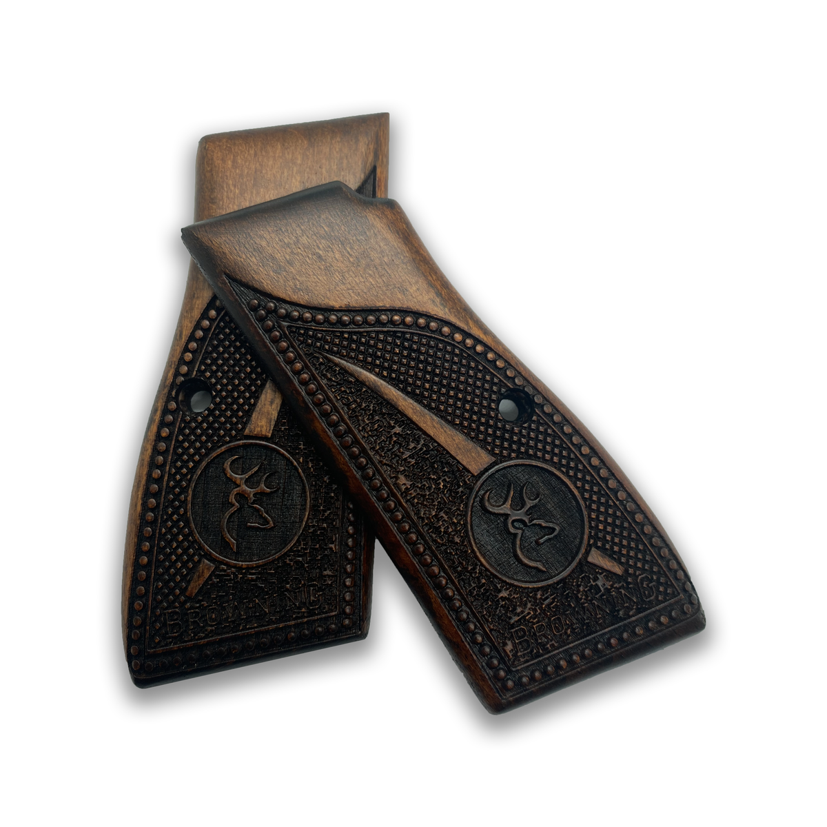 Impugnature In Legno Fatte A Mano Per Browning HP 14 – ZIB GRIPS Ars.062 (Türkiye)