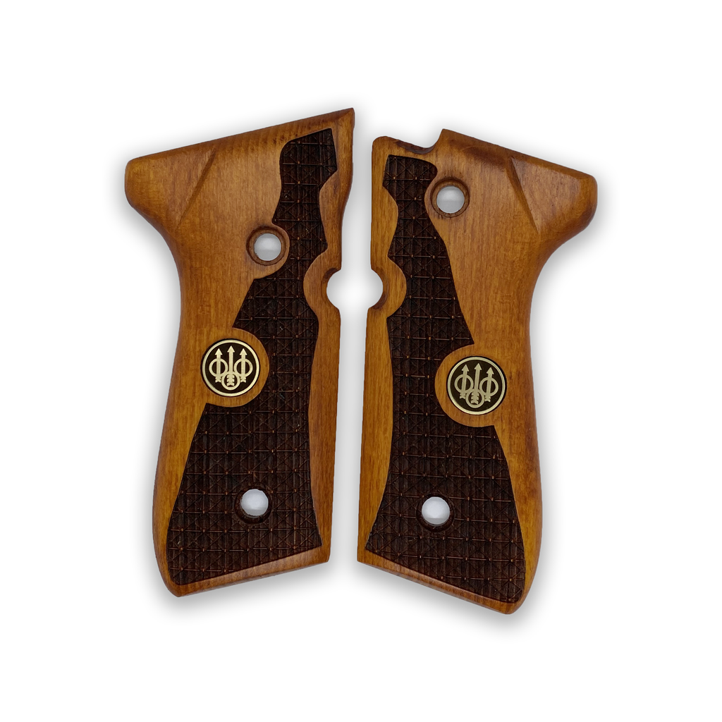 ZIB GRIPS Beretta 92-F Pistol Grip Handmade From Walnut Wood Ars.05