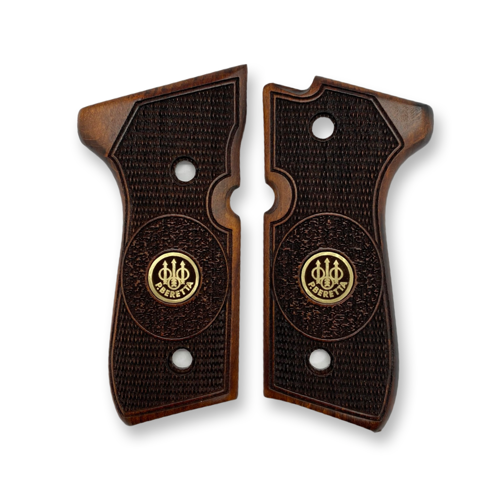 ZIB GRIPS Beretta 92-F Pistol Grip Handmade From Walnut Wood Ars.08