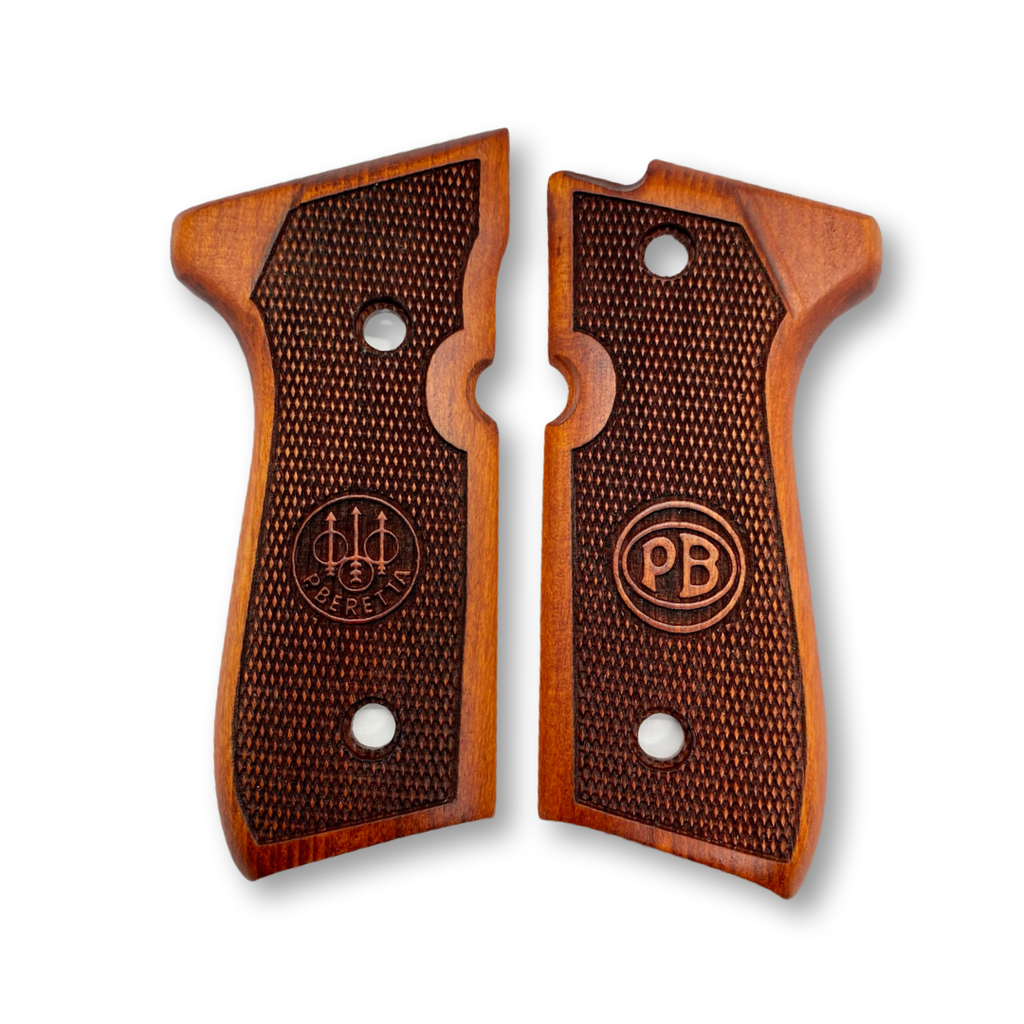 ZIB GRIPS Beretta 92-F Pistol Grip Handmade From Walnut Wood Ars.019