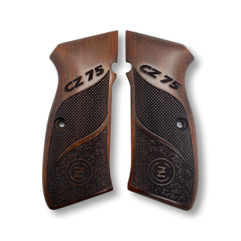 ZIB GRIPS CZ-75 Pistol Grip Handmade From Walnut Wood Ars.026