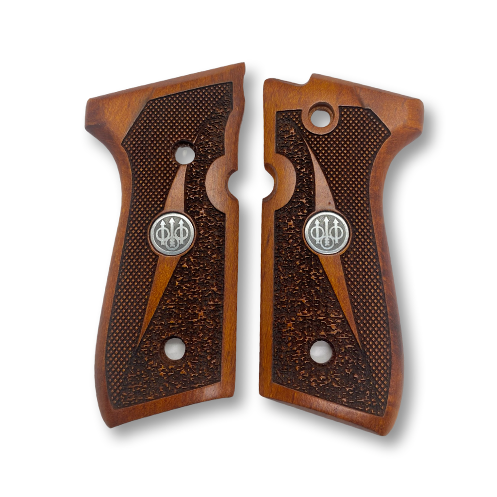 ZIB GRIPS Beretta 92-F Pistol Grip Handmade From Walnut Wood Ars.026