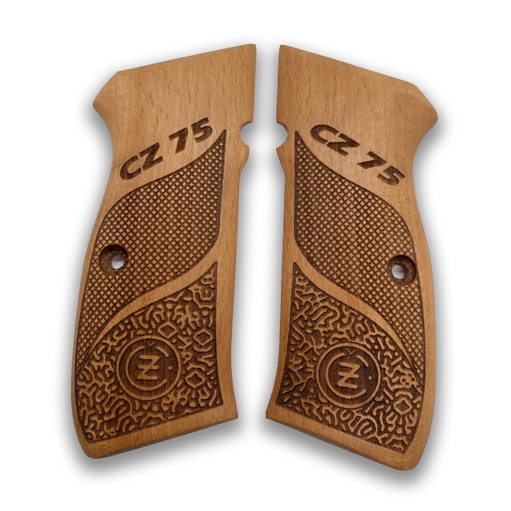 ZIB GRIPS CZ-75 Pistol Grip Handmade From Walnut Wood Ars.027