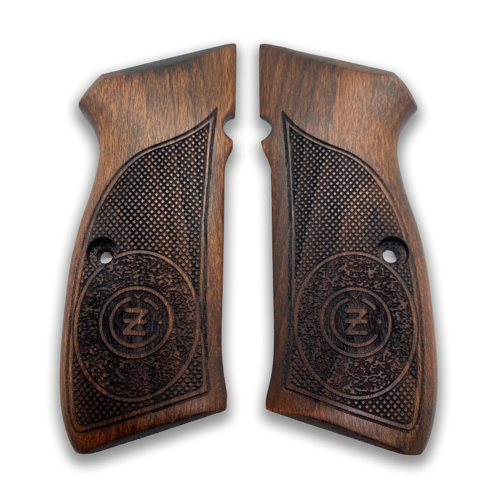 ZIB GRIPS CZ-75 Pistol Grip Handmade From Walnut Wood Ars.011