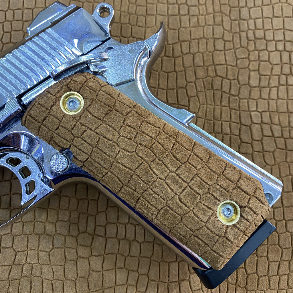 ZIB GRIPS Colt 1911 Handmade Genuine Leather Grip Dc.05 – All Gun