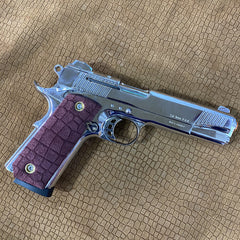 ZIB GRIPS Colt 1911 Handmade Genuine Leather Grip Dc.01 – All Gun