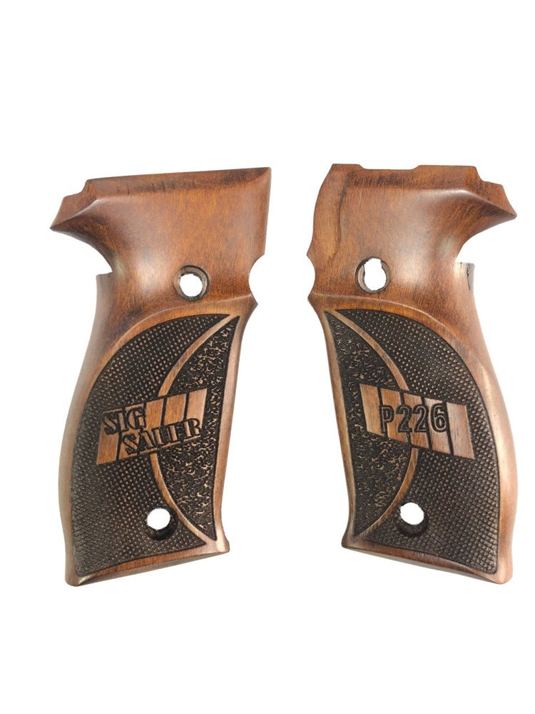 Sig Sauer P226 Pistol Grip Handmade From Walnut Wood Ars.07 - All Gun Grips