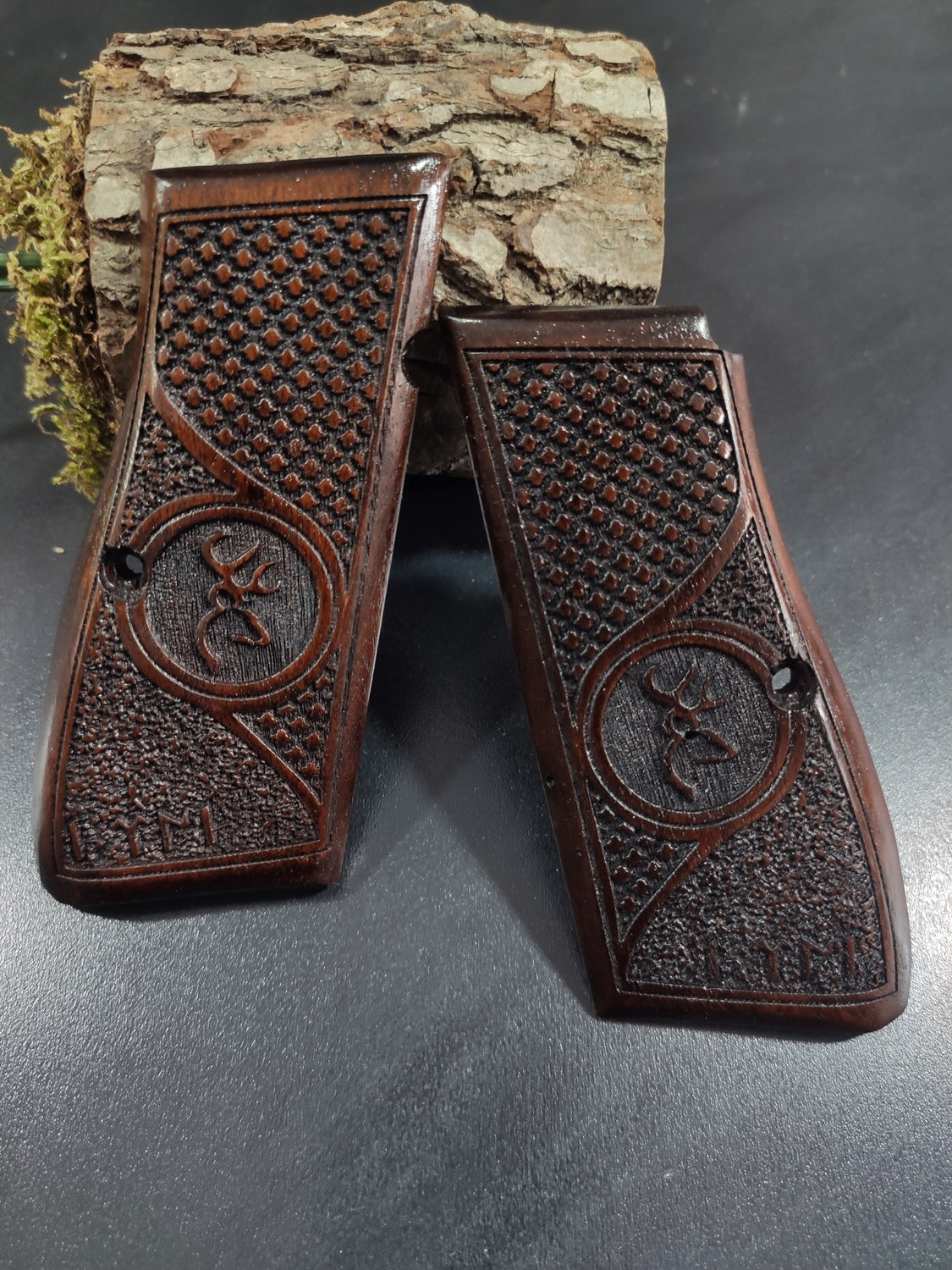ZIB GRIPS Beretta Stoeger Pistol Grip Handmade From Walnut Wood Ars.01