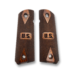 Firearm Accessories ZIB GRIPS Colt 1911 Pistol Grip - Handmade