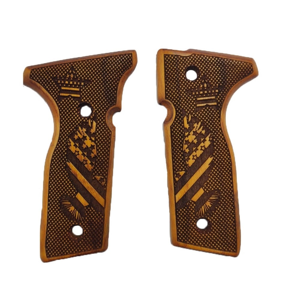 ZIB GRIPS Beretta Stoeger Pistol Grip Handmade From Walnut Wood Ars.06