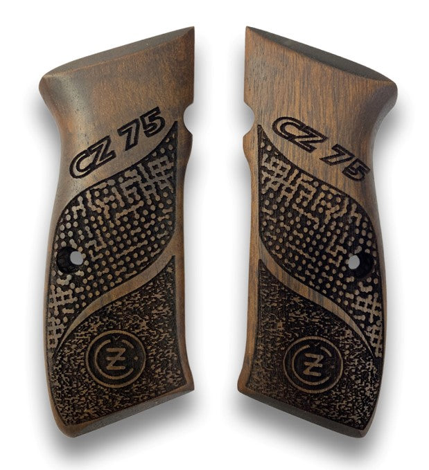 ZIB GRIPS CZ-75 Pistol Grip Handmade From Walnut Wood Ars.07