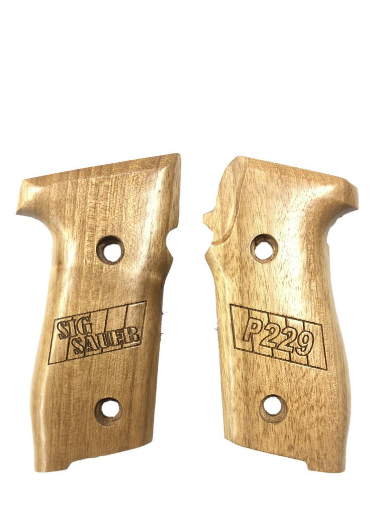 Sig Sauer P229 Pistol Grip Handmade From Walnut Wood Ars.07 - All Gun Grips