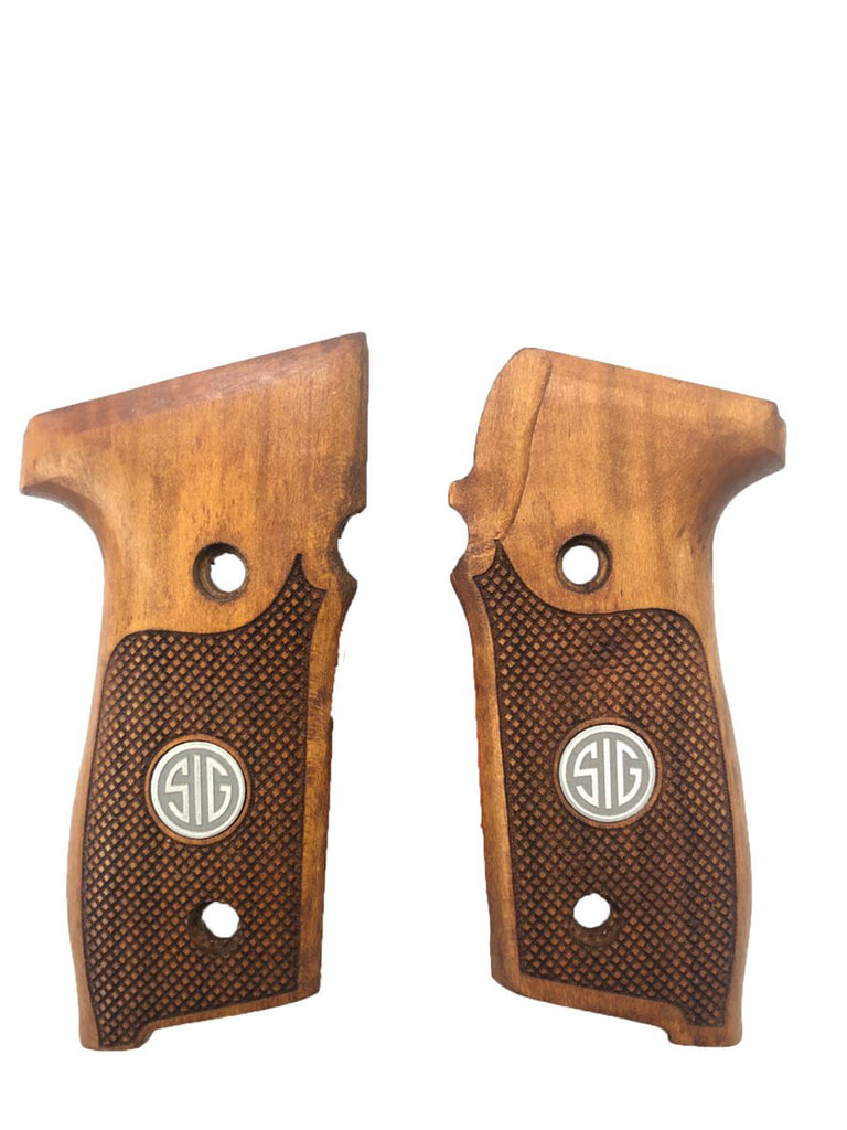 Sig Sauer P229 Pistol Grip Handmade From Walnut Wood Ars.02 - All Gun Grips