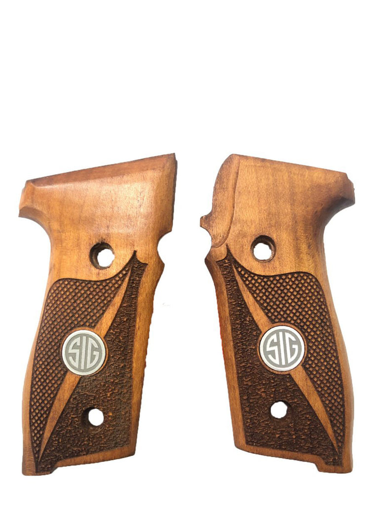 Sig Sauer P229 Pistol Grip Handmade From Walnut Wood Ars.01 - All Gun Grips