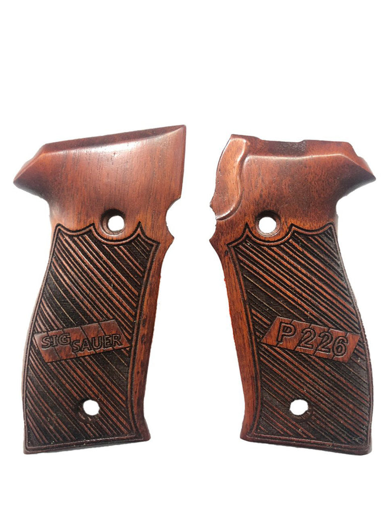 Sig Sauer P226 Pistol Grip Handmade From Walnut Wood Ars.012 - All Gun Grips